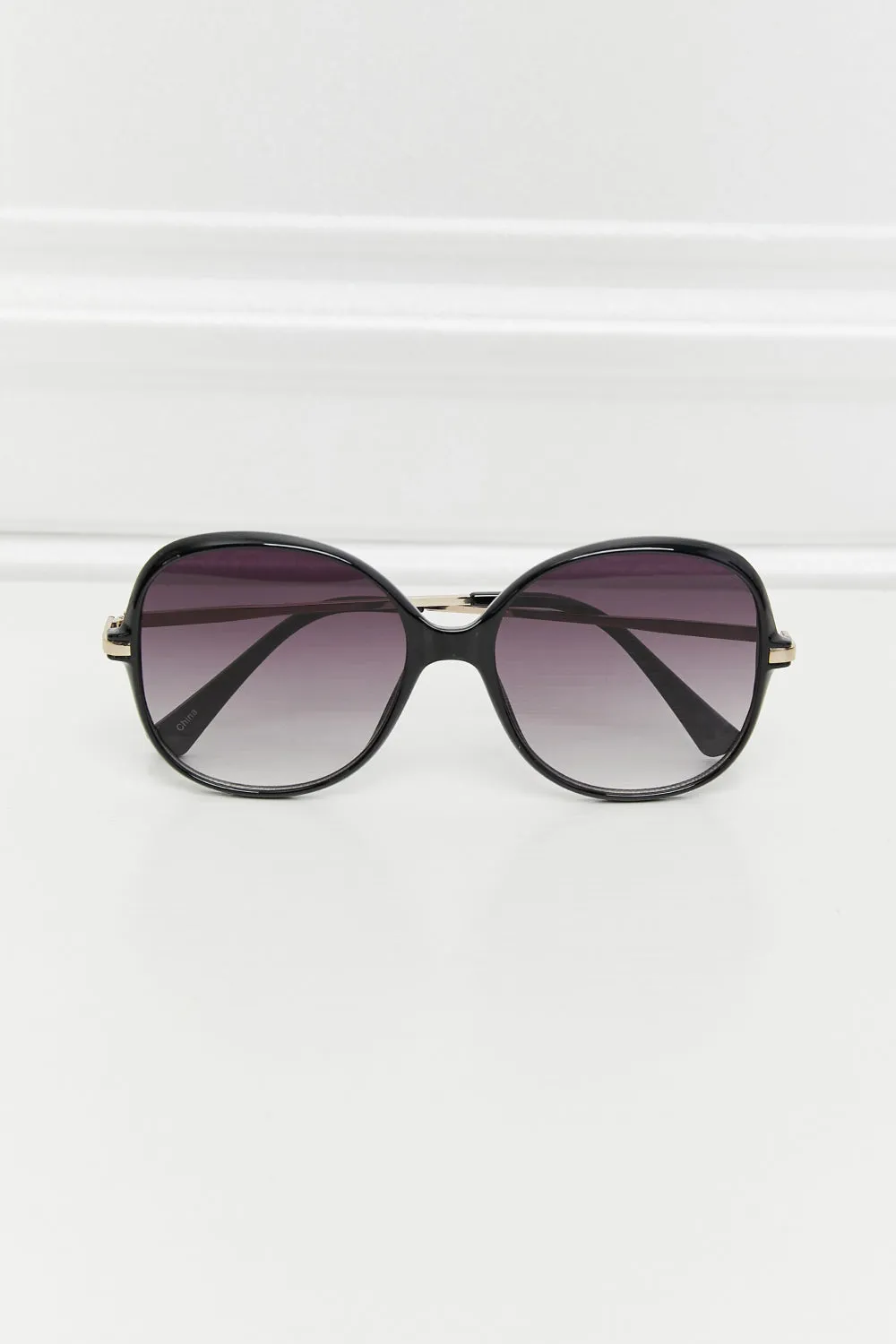 On A Perfect Day Metal-Plastic Hybrid Full Rim Sunglasses