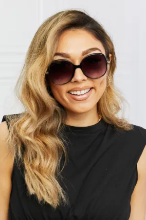 On A Perfect Day Metal-Plastic Hybrid Full Rim Sunglasses