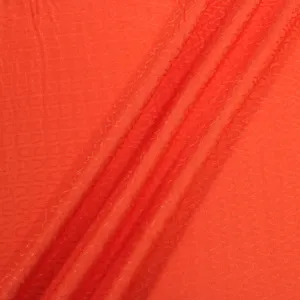 ORANGE DRAPEY JACQUARD