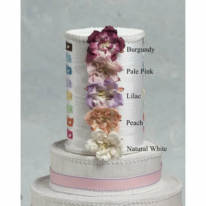 Paper Rose Porcelain Quinceanera Cake Topper- Custom Colors!