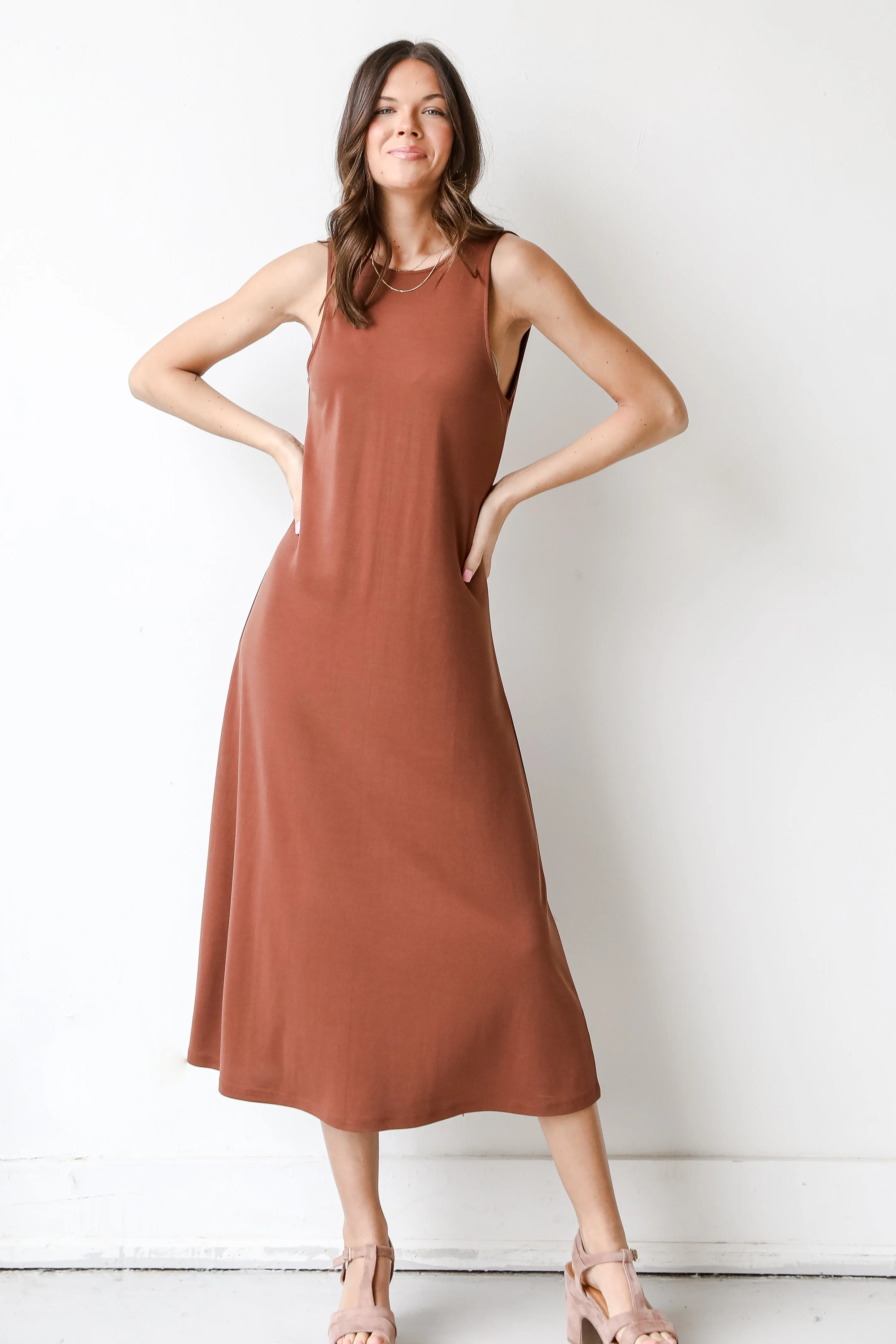 Perfectly Aligned Maxi Dress