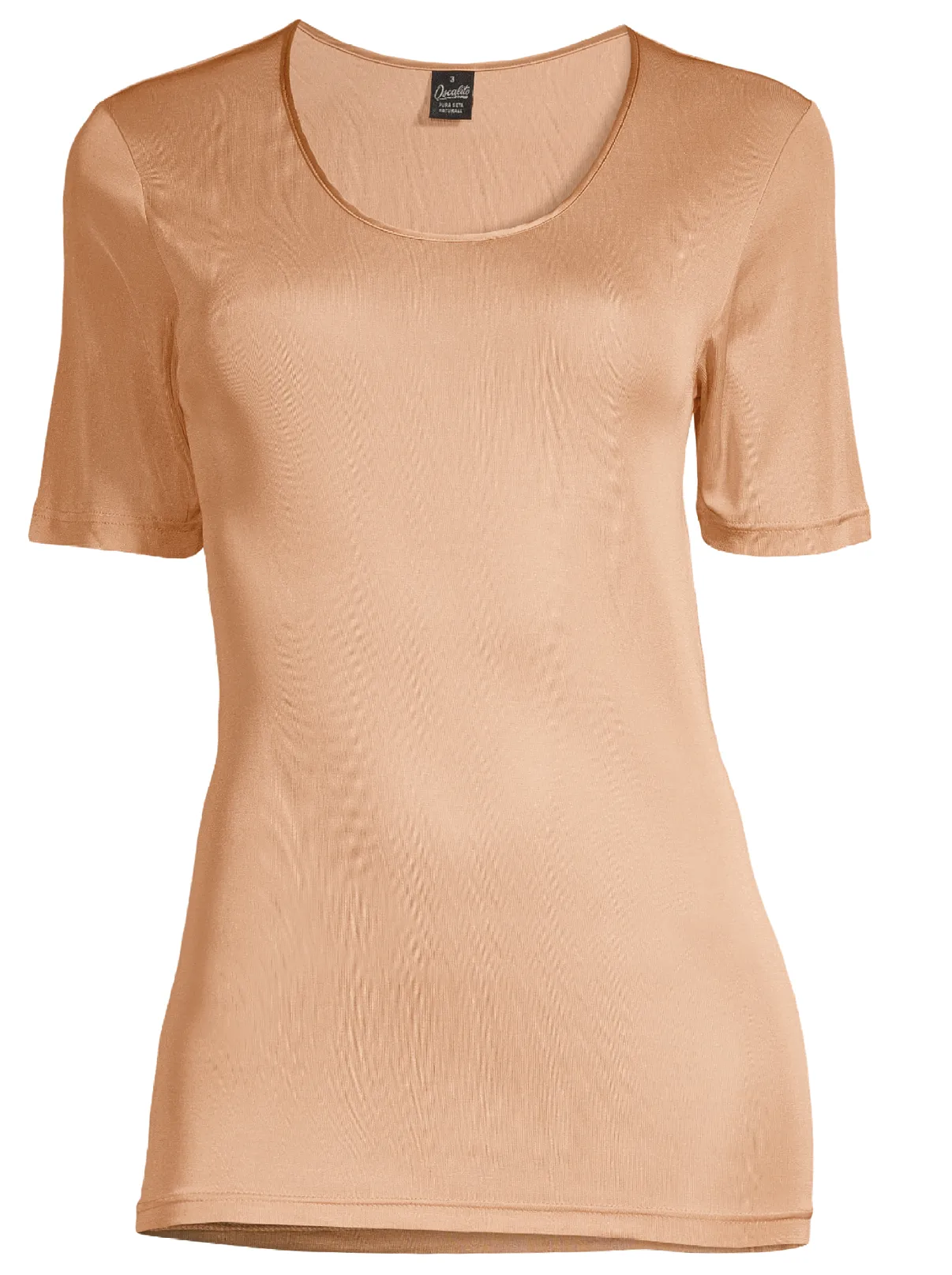 Pure Silk T-shirt Woman 4484