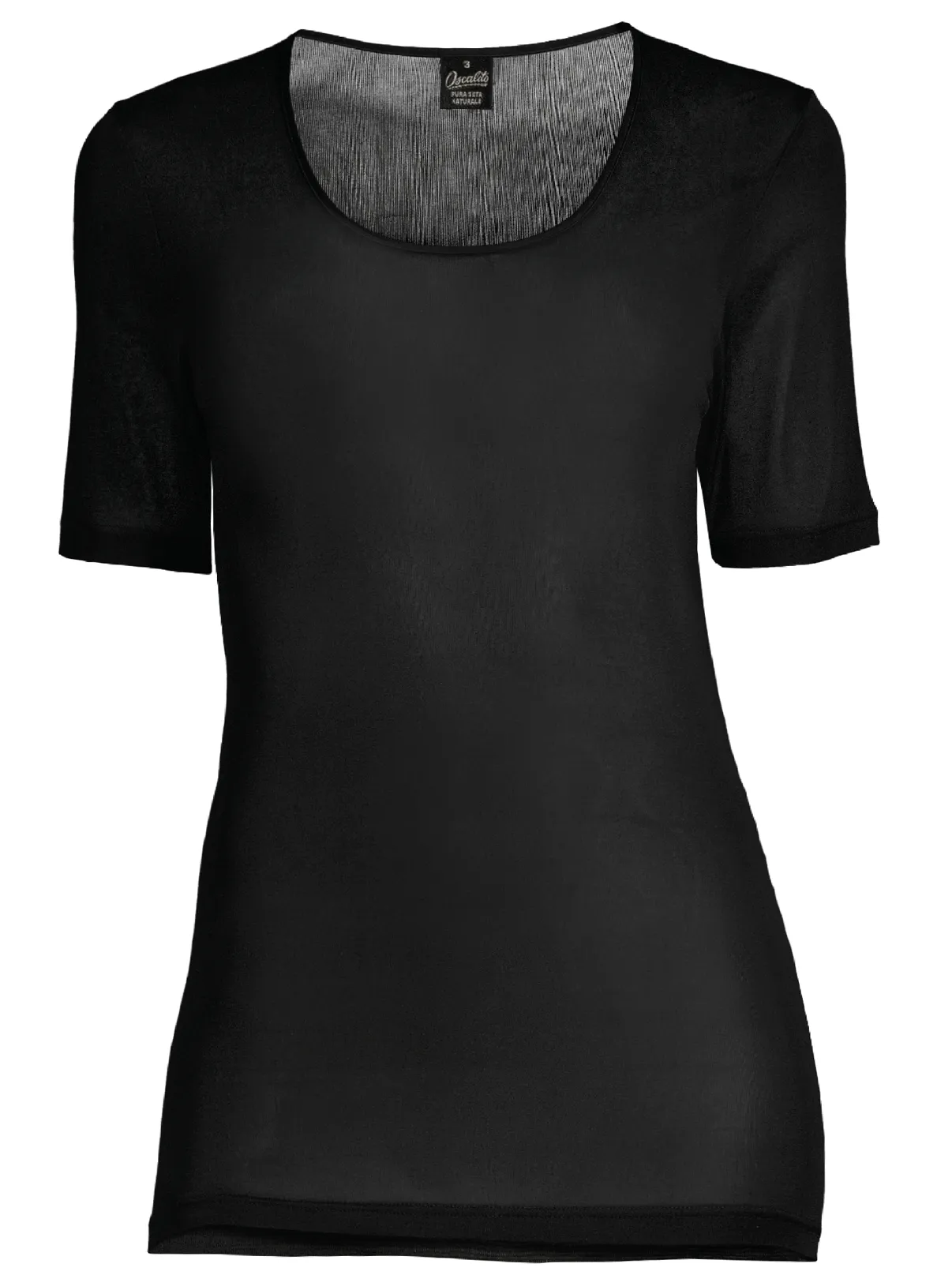 Pure Silk T-shirt Woman 4484