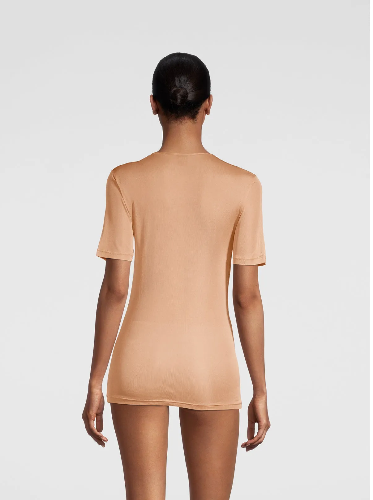Pure Silk T-shirt Woman 4484