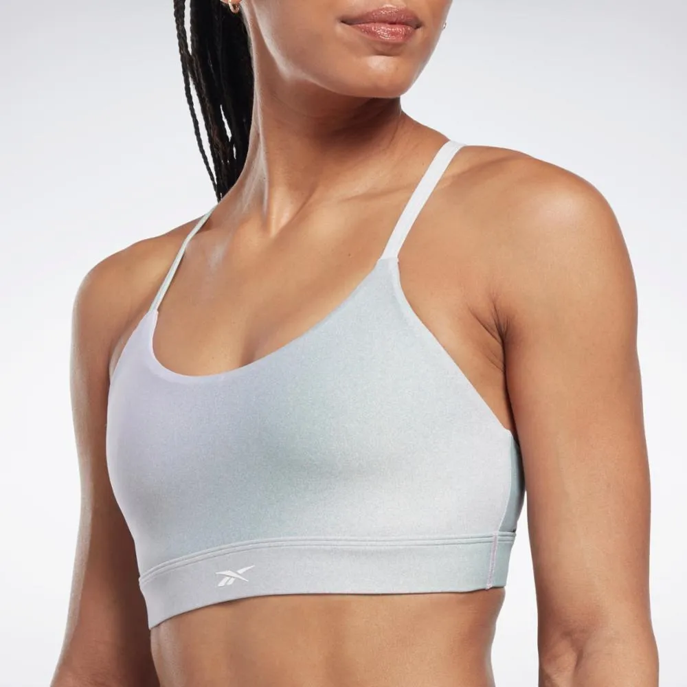 Reebok Apparel Women Yoga Strappy Sports Bra PUROAS