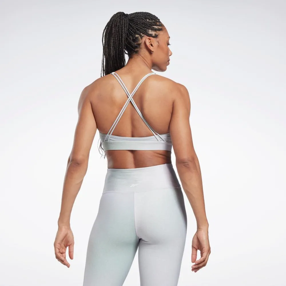 Reebok Apparel Women Yoga Strappy Sports Bra PUROAS