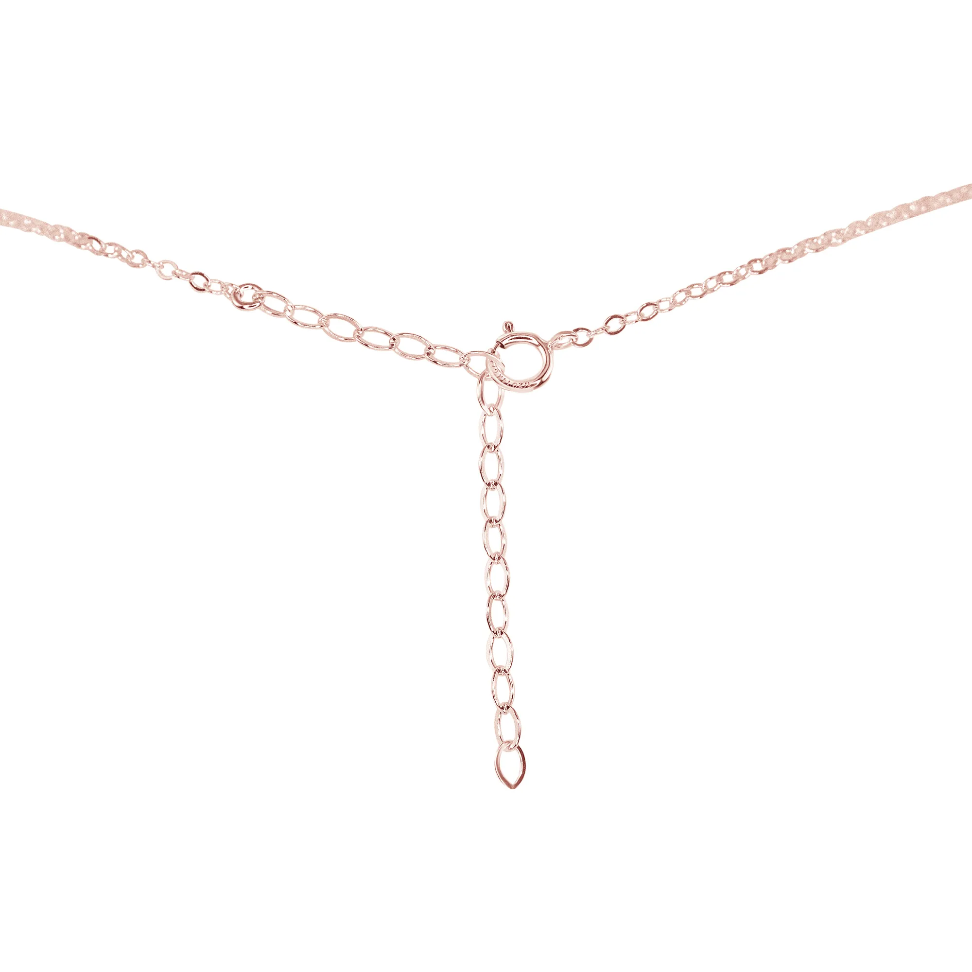 Ruby Boho Lariat Necklace