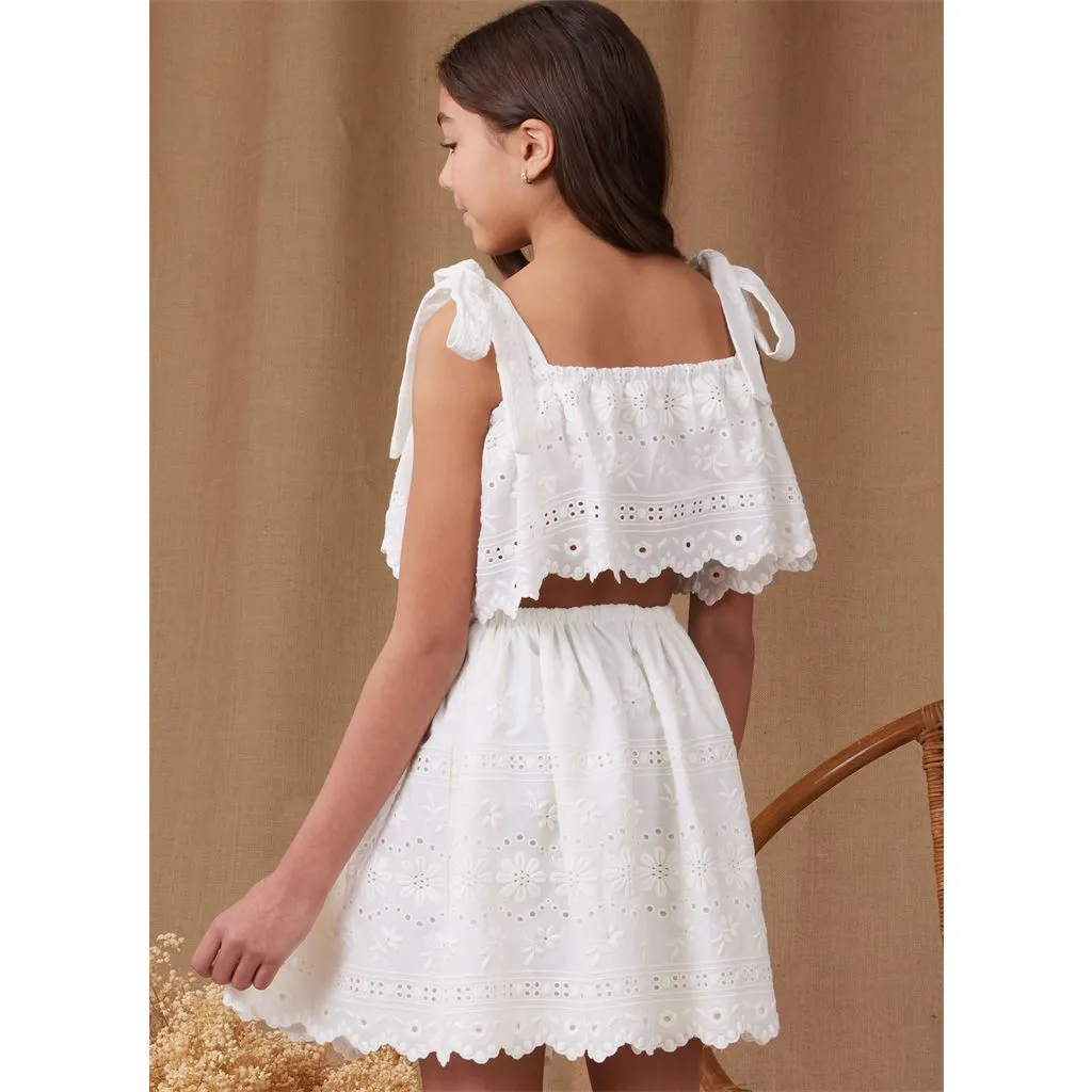 Simplicity Sewing Pattern S9963 Children's and Girls Tops, Skirts, and Dresses