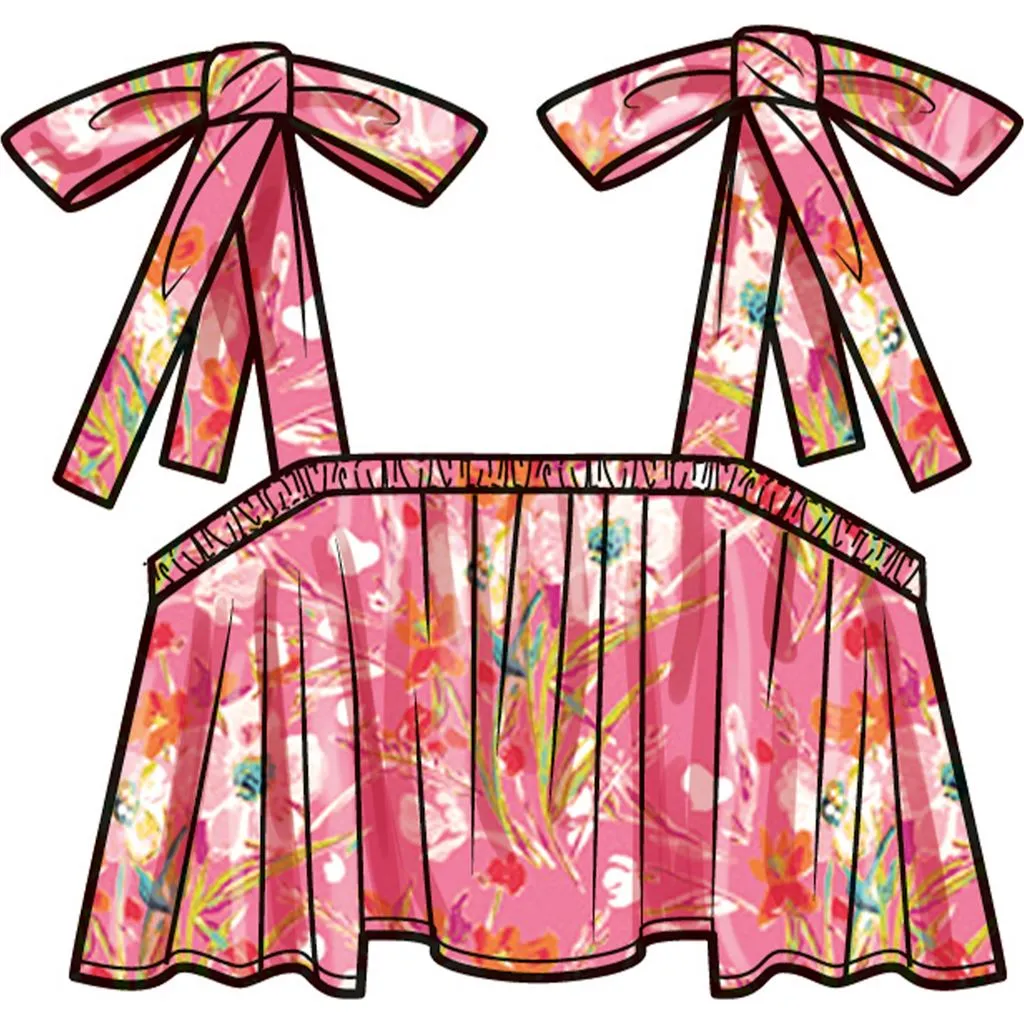 Simplicity Sewing Pattern S9963 Children's and Girls Tops, Skirts, and Dresses