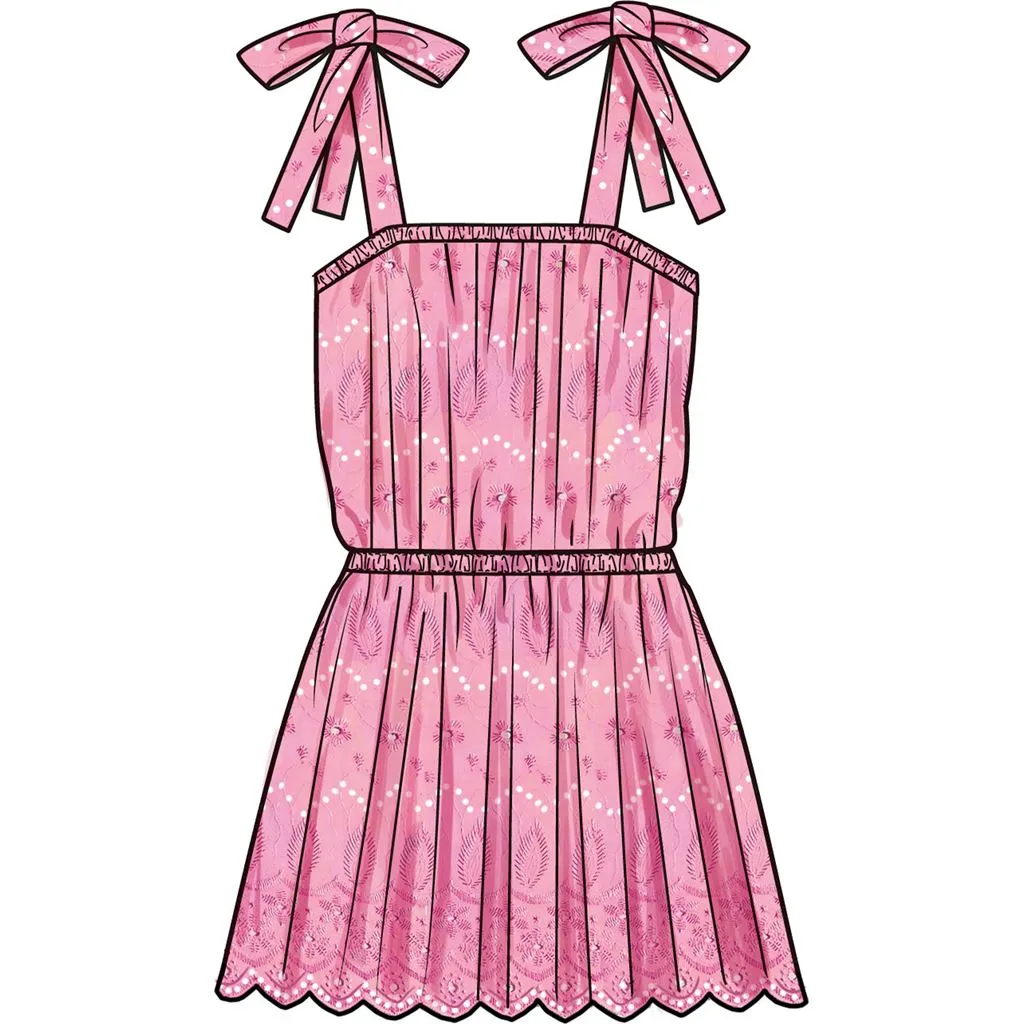 Simplicity Sewing Pattern S9963 Children's and Girls Tops, Skirts, and Dresses