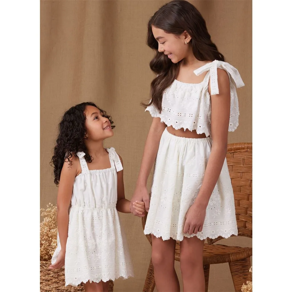 Simplicity Sewing Pattern S9963 Children's and Girls Tops, Skirts, and Dresses