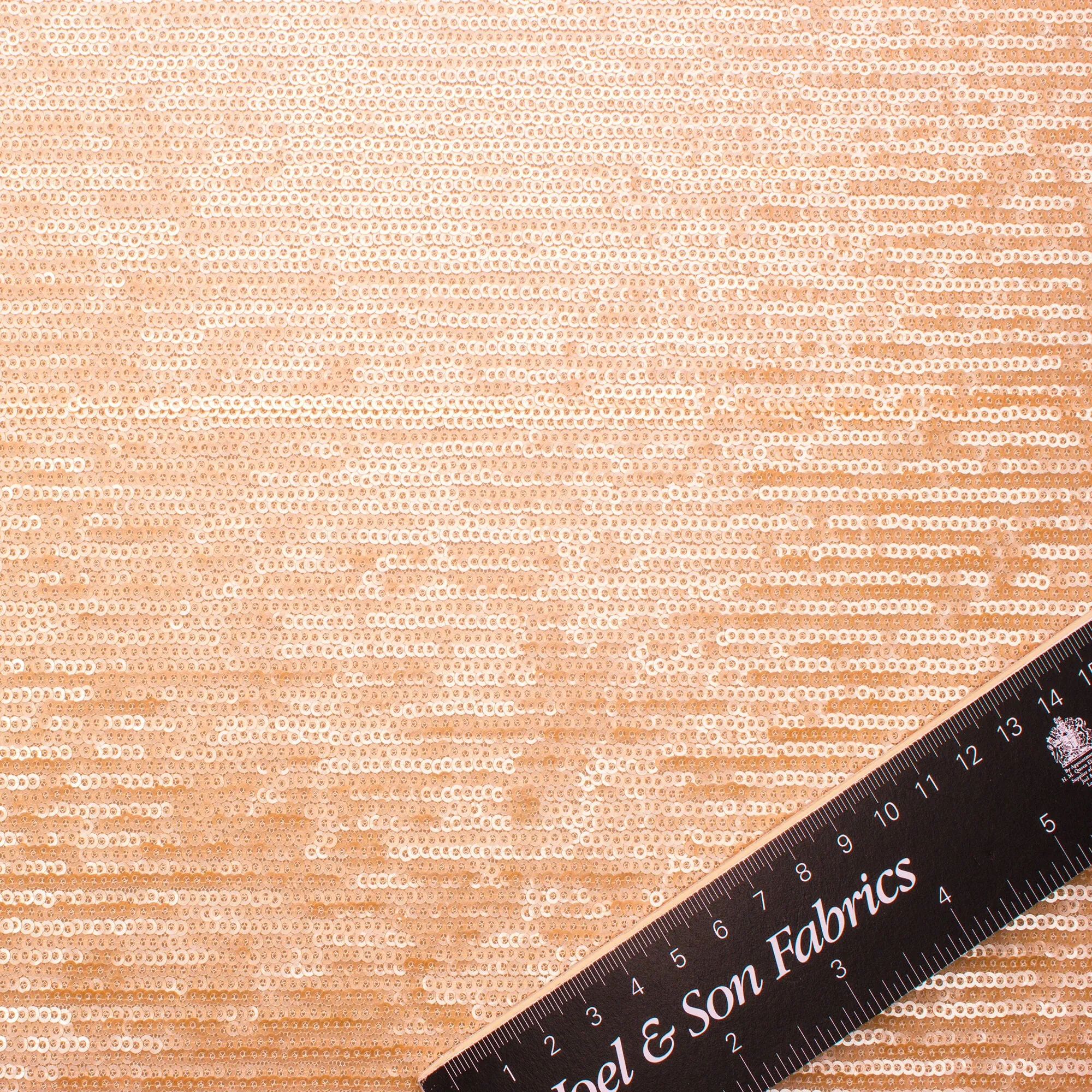 Soft Peach Sequin