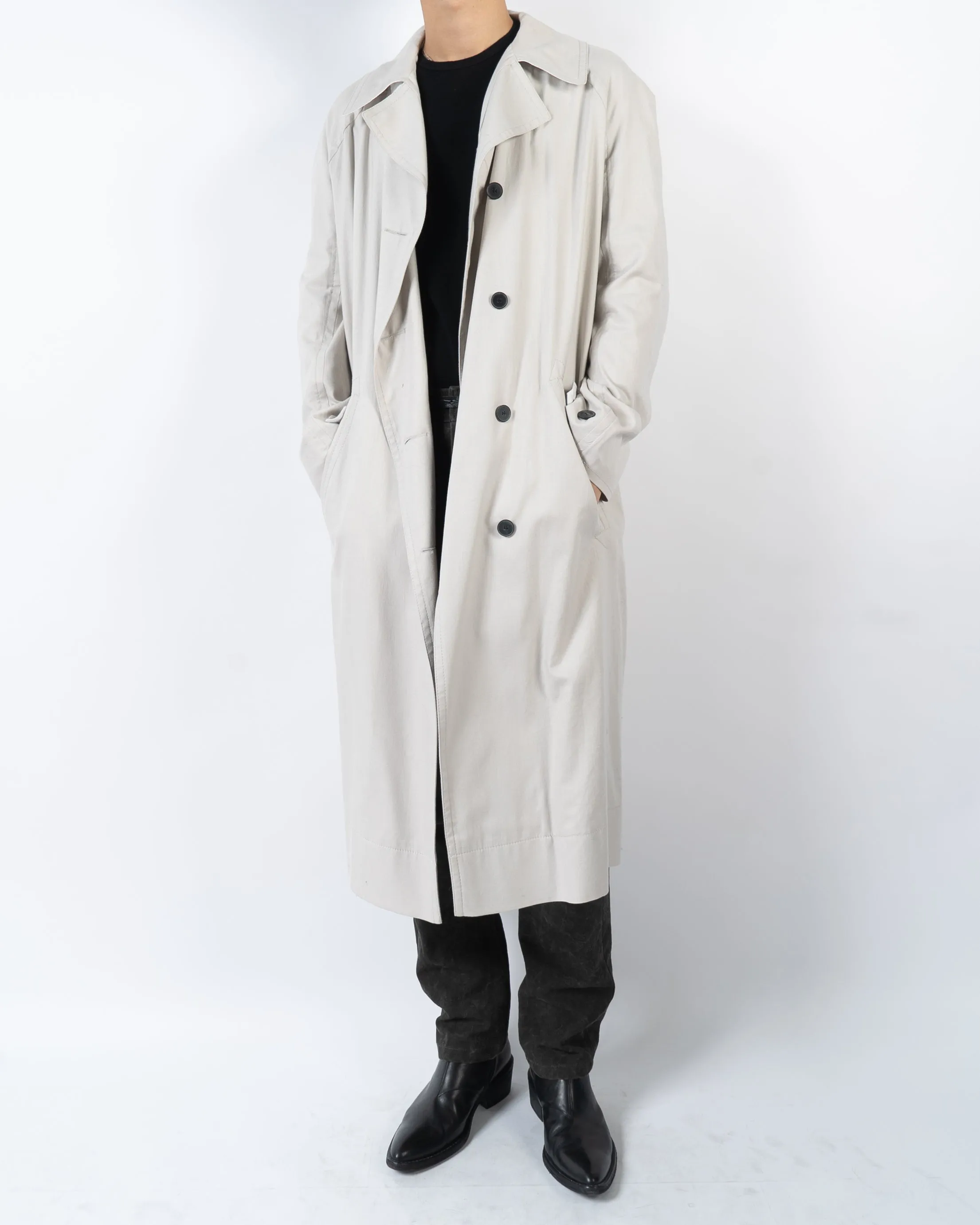 SS18 Light Grey Trenchcoat