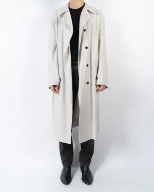 SS18 Light Grey Trenchcoat