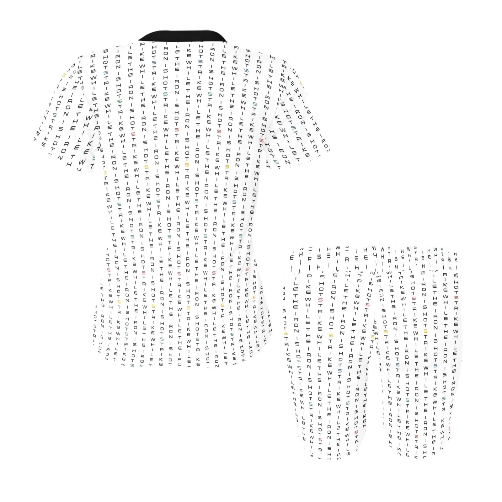 Strike While the Iron is Hot Women's Short Yoga Set