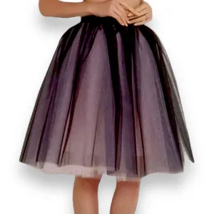 Stunning Knee Length Tulle Skirt