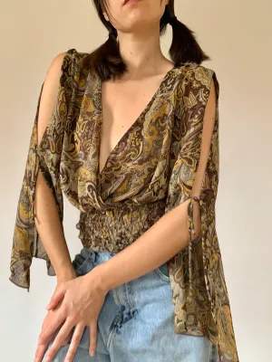 Vintage Boho Fairy Blouse - Large