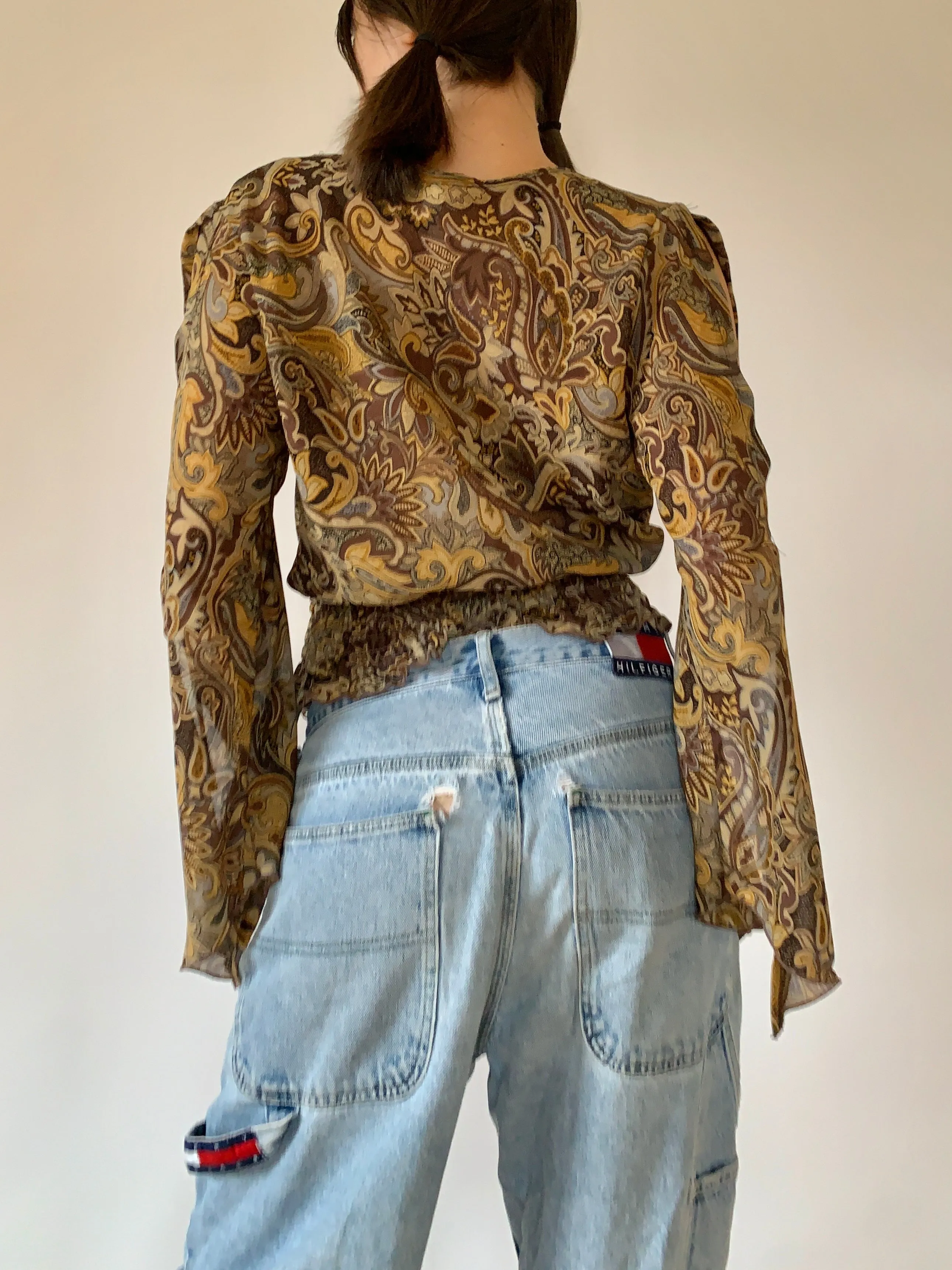 Vintage Boho Fairy Blouse - Large
