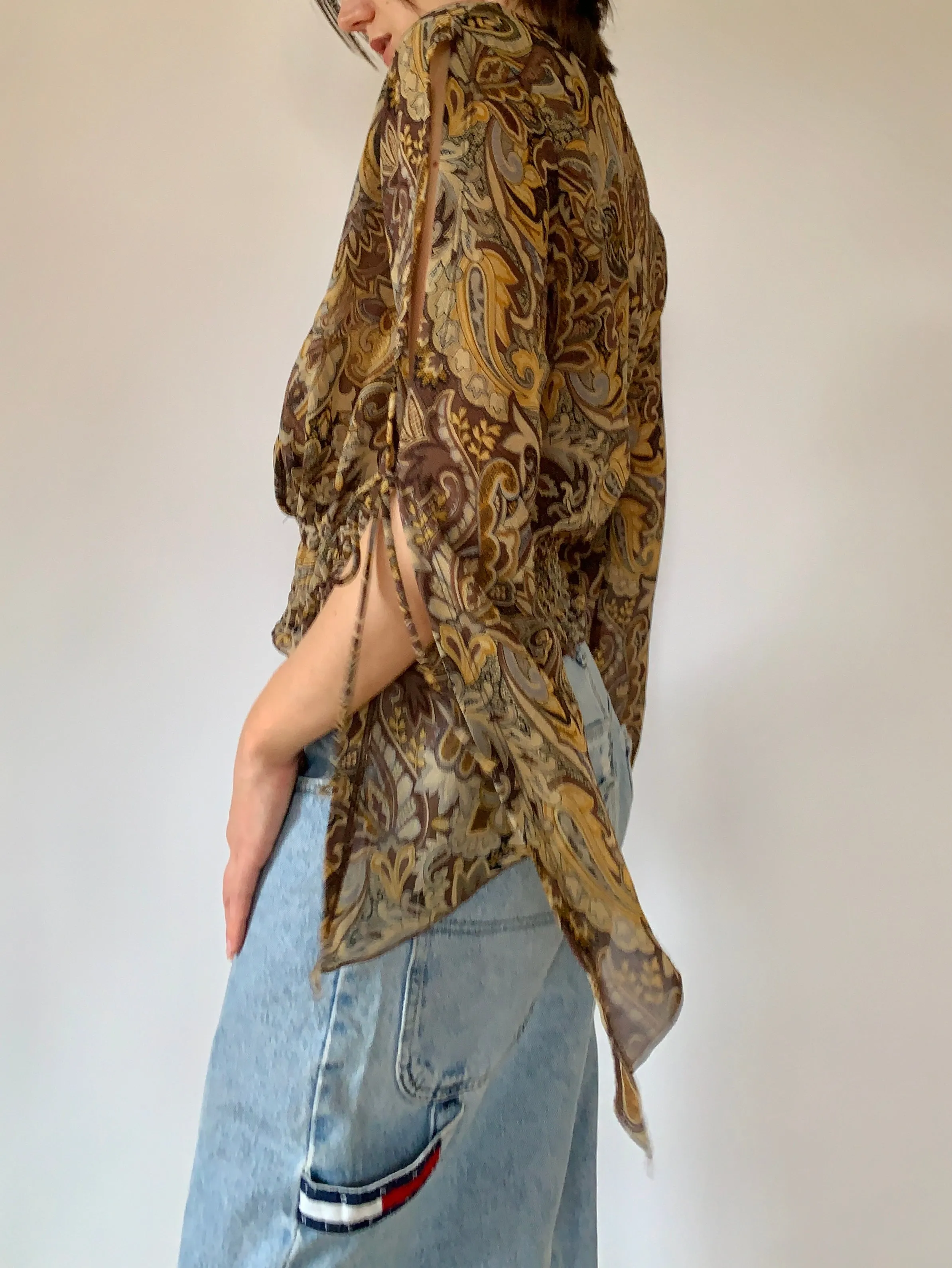 Vintage Boho Fairy Blouse - Large