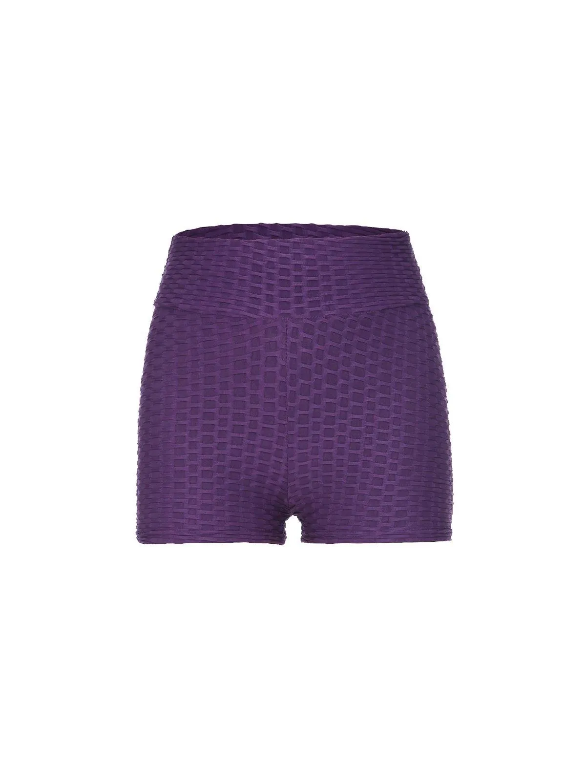 Women's Ruched Textured Yoga Shorts