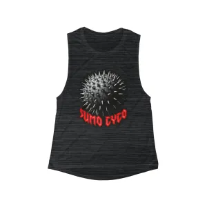 Women's SPIKED Flowy Scoop Tank