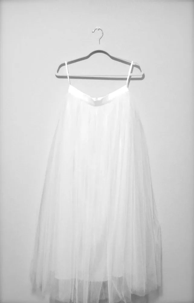 Women's White Tulle Tutu Skirt By Tutu Joli
