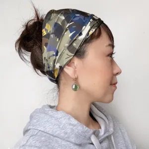 Yoga headband - Stretchy Jersey - Camouflage Butterfly